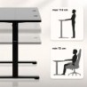 Electric gaming desk Hero 8.1 Black