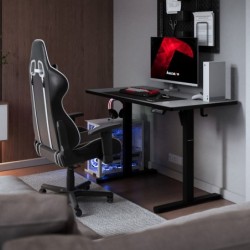 Biurko gamingowe elektryczne Hero 8.1 Black