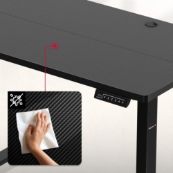 Electric gaming desk Hero 8.1 Black