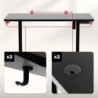 Electric gaming desk Hero 8.1 Black