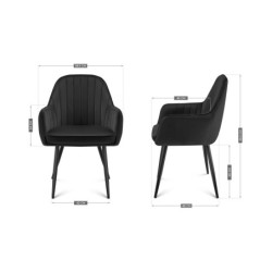 Krzesło Mark Adler Prince 6.0 Black