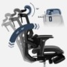 Ergonomic chair Expert 8.7 Black Mesh