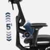 Ergonomic chair Expert 8.7 Black Mesh