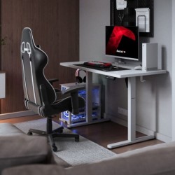 Biurko gamingowe elektryczne Hero 8.1 White