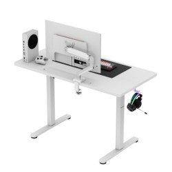 Electric gaming desk Hero 8.1 White