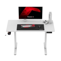 Hero 8.1 White electric gaming desk
