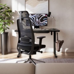 Biurko elektryczne Leader 8.5 Black 120 cm