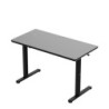 Leader 8.5 Black 120 cm electric desk