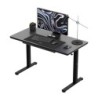 Biurko elektryczne ze szklanym blatem Mark Adler Leader 8.5 Black 120 cm