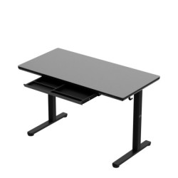 Biurko elektryczne ze szklanym blatem Mark Adler Leader 8.5 Black 120 cm