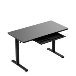 Biurko elektryczne ze szklanym blatem Mark Adler Leader 8.5 Black 120 cm