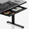 Leader 8.5 Black 120 cm electric desk