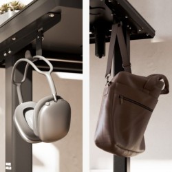 Biurko elektryczne Leader 8.5 Black 120 cm