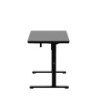 Leader 8.5 Black 120 cm electric desk