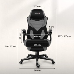 Fotel gamingowy Combat 3.1 Grey