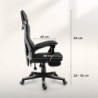 Gaming chair Combat 3.1 Grey