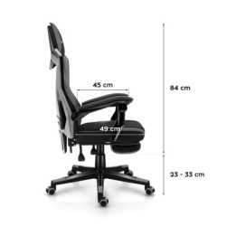 Fotel gamingowy Combat 3.1 Grey