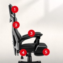 Gaming chair Combat 3.1 Grey