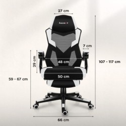 Gaming chair Combat 3.1 White