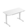 Biurko elektryczne ze szklanym blatem Mark Adler Leader 8.5 White 120 cm
