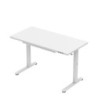 Biurko elektryczne ze szklanym blatem Mark Adler Leader 8.5 White 120 cm