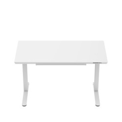 Biurko elektryczne ze szklanym blatem Mark Adler Leader 8.5 White 120 cm
