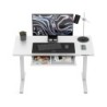 Leader 8.5 White 120 cm electric desk