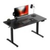 Leader 7.3 Black 140 cm electric desk