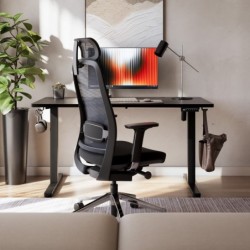 Electric desk Leader 7.3 Black 140 cm