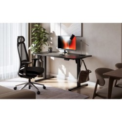 Leader 7.3 Black 140 cm electric desk