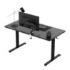 Electric desk Leader 7.3 Black 140 cm