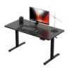 Biurko elektryczne Leader 7.3 Black 140 cm
