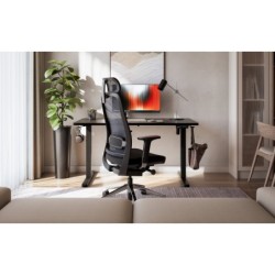 Electric desk Leader 7.3 Black 140 cm