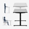 Electric desk Leader 7.3 Black 140 cm