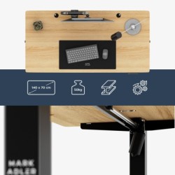 Electric desk Leader 7.3 Craft 140 cm