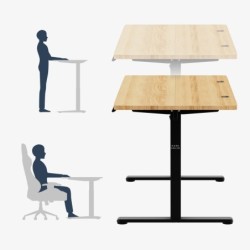 Electric desk Leader 7.3 Craft 140 cm