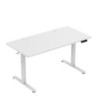 Leader 7.3 White 140 cm electric desk