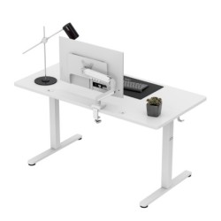 Leader 7.3 White 140 cm electric desk
