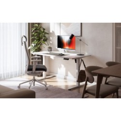 Leader 7.3 White 140 cm electric desk