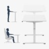 Electric desk Leader 7.3 White 140 cm