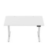 Leader 7.3 White 140 cm electric desk