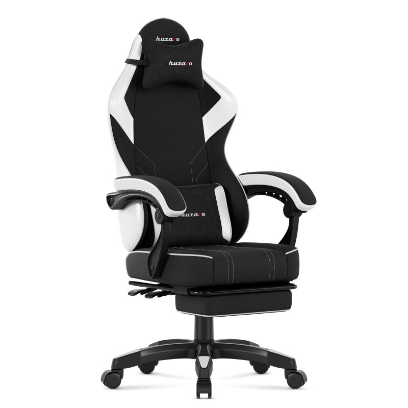 Gaming chair Huzaro Force 3.7 White Carbon