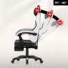 Gaming chair Huzaro Force 3.7 White Carbon