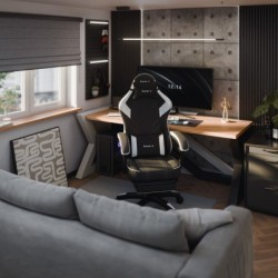 Gaming chair Huzaro Force 3.7 White Carbon