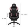 Gaming chair Huzaro Force 3.7 Pink