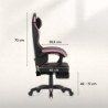 Gaming chair Huzaro Force 3.7 Pink