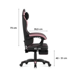 Fotel gamingowy Force 3.7 Pink