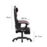 Gaming chair Huzaro Force 3.7 Pink