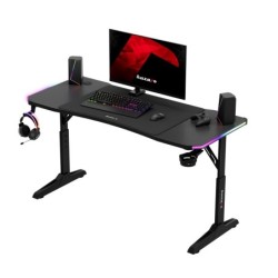 Hero 3.6 RGB Black gaming desk