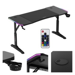 Hero 3.6 RGB Black gaming desk